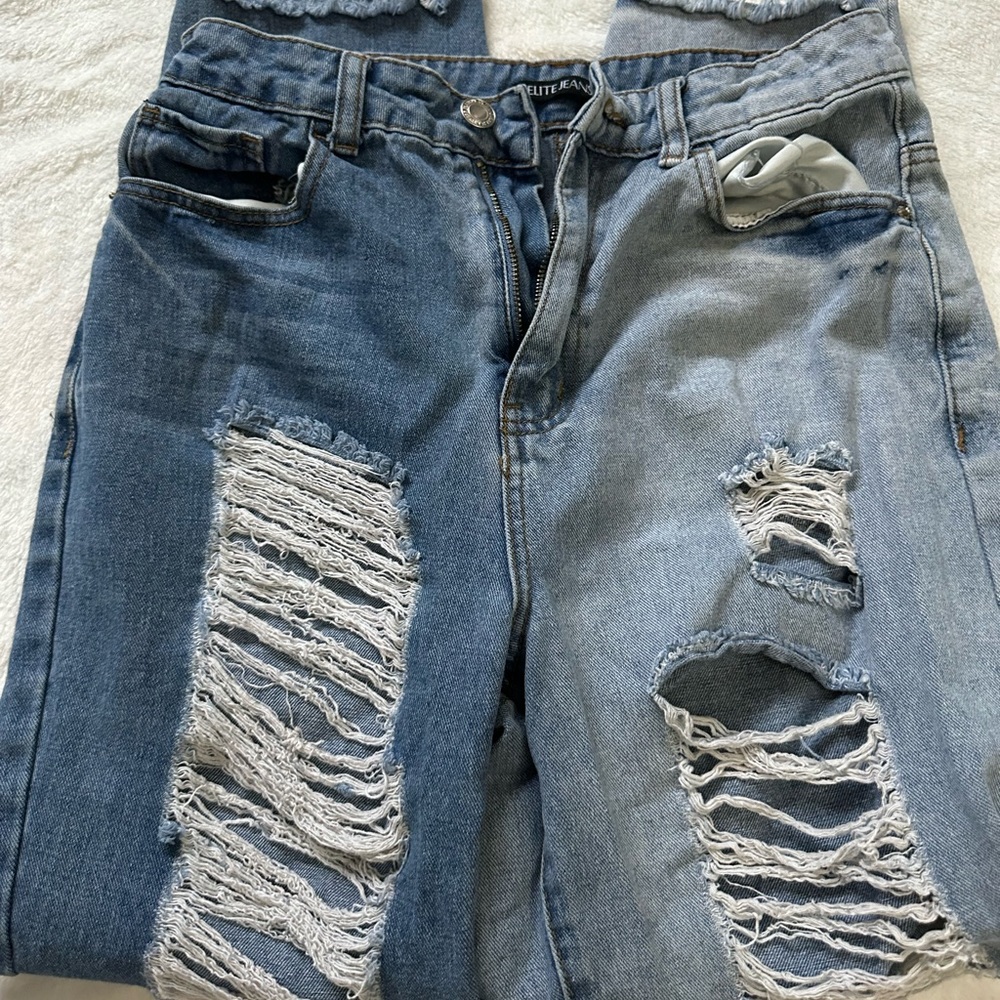 Two Toned American Eagle Jeans